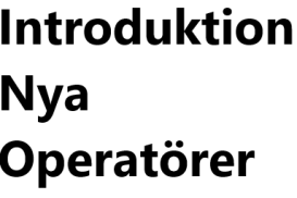 introduktion Stämpling i Monitor